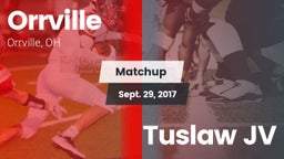 Matchup: Orrville vs. Tuslaw JV 2017