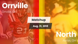 Matchup: Orrville vs. North  2018