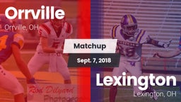 Matchup: Orrville vs. Lexington  2018