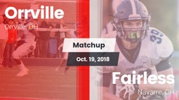 Matchup: Orrville vs. Fairless  2018