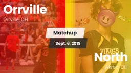 Matchup: Orrville vs. North  2019
