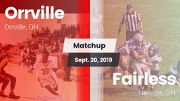 Matchup: Orrville vs. Fairless  2019