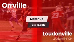 Matchup: Orrville vs. Loudonville  2019