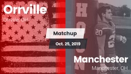 Matchup: Orrville vs. Manchester  2019