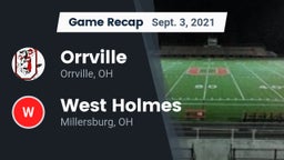 Recap: Orrville  vs. West Holmes  2021