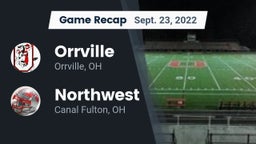 Recap: Orrville  vs. Northwest  2022