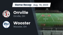 Recap: Orrville  vs. Wooster  2023