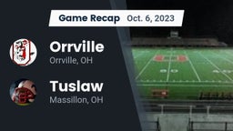 Recap: Orrville  vs. Tuslaw  2023