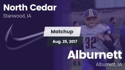 Matchup: North Cedar vs. Alburnett  2017