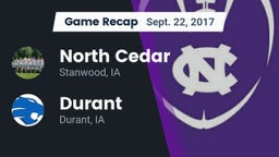 Recap: North Cedar  vs. Durant  2017