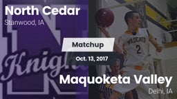 Matchup: North Cedar vs. Maquoketa Valley  2017