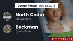 Recap: North Cedar  vs. Beckman  2018