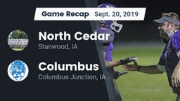 Recap: North Cedar  vs. Columbus  2019