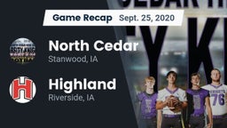 Recap: North Cedar  vs. Highland  2020