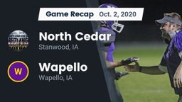 Recap: North Cedar  vs. Wapello  2020
