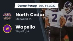 Recap: North Cedar  vs. Wapello  2022