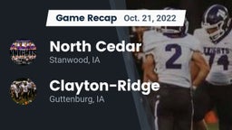 Recap: North Cedar  vs. Clayton-Ridge  2022