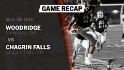 Recap: Woodridge  vs. Chagrin Falls  2016