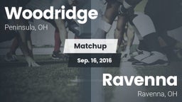 Matchup: Woodridge High vs. Ravenna  2016