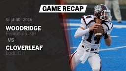 Recap: Woodridge  vs. Cloverleaf  2016