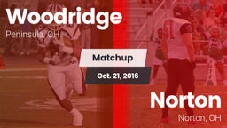Matchup: Woodridge High vs. Norton  2016