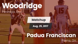 Matchup: Woodridge High vs. Padua Franciscan  2017