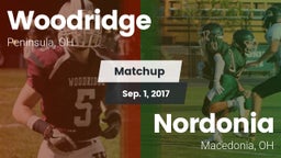 Matchup: Woodridge High vs. Nordonia  2017