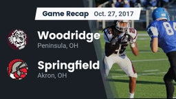 Recap: Woodridge  vs. Springfield  2017