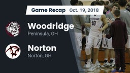 Recap: Woodridge  vs. Norton  2018