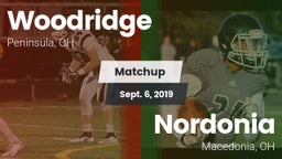 Matchup: Woodridge High vs. Nordonia  2019