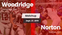 Matchup: Woodridge High vs. Norton  2019