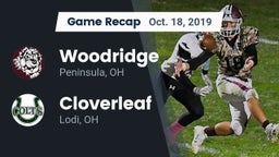 Recap: Woodridge  vs. Cloverleaf  2019