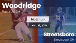Matchup: Woodridge High vs. Streetsboro  2019