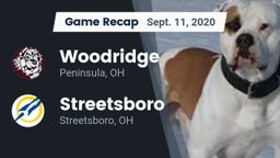 Recap: Woodridge  vs. Streetsboro  2020