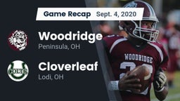 Recap: Woodridge  vs. Cloverleaf  2020