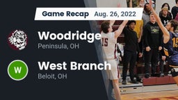 Recap: Woodridge  vs. West Branch  2022