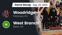 Recap: Woodridge  vs. West Branch  2023