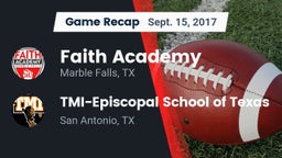 Recap: Faith Academy vs. TMI-Episcopal School of Texas 2017