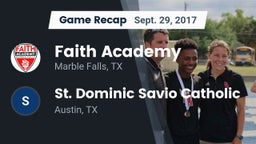 Recap: Faith Academy vs. St. Dominic Savio Catholic  2017