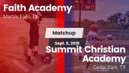 Matchup: Faith Academy vs. Summit Christian Academy  2019