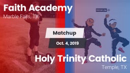 Matchup: Faith Academy vs. Holy Trinity Catholic  2019