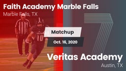 Matchup: Faith Academy vs. Veritas Academy 2020