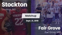 Matchup: Stockton vs. Fair Grove  2018