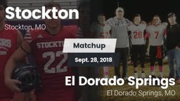 Matchup: Stockton vs. El Dorado Springs  2018