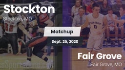 Matchup: Stockton vs. Fair Grove  2020