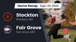 Recap: Stockton  vs. Fair Grove  2020