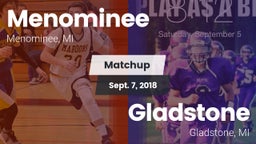 Matchup: Menominee vs. Gladstone  2018