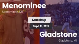Matchup: Menominee vs. Gladstone  2019