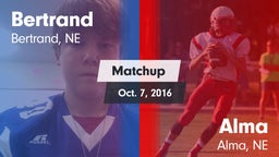 Matchup: Bertrand vs. Alma  2016