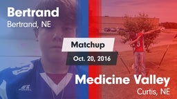 Matchup: Bertrand vs. Medicine Valley  2016